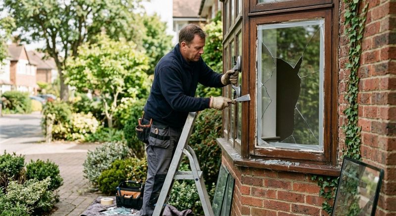Arched Window Repair in Olathe, KS